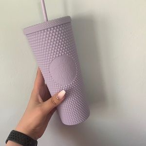 Lavender studded Starbucks tumbler! W/Tags